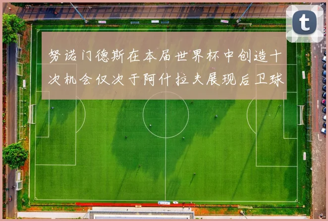 努诺门德斯在本届世界杯中创造十次机会仅次于阿什拉夫展现后卫球员的进攻潜力